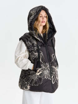 Жилетка женская утепленная "BLACK ASTRA"