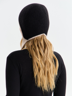 Шапка-чепчик женский "BLACK"