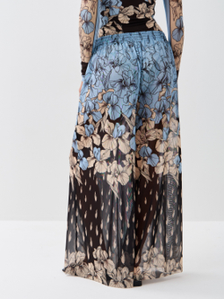 Брюки-палаццо женские пляжные "IRIS"