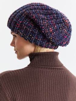 Шапка женская "BLUEBERRY OVERSIZE"