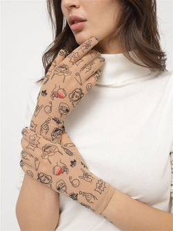 Перчатки женские "Pattern"