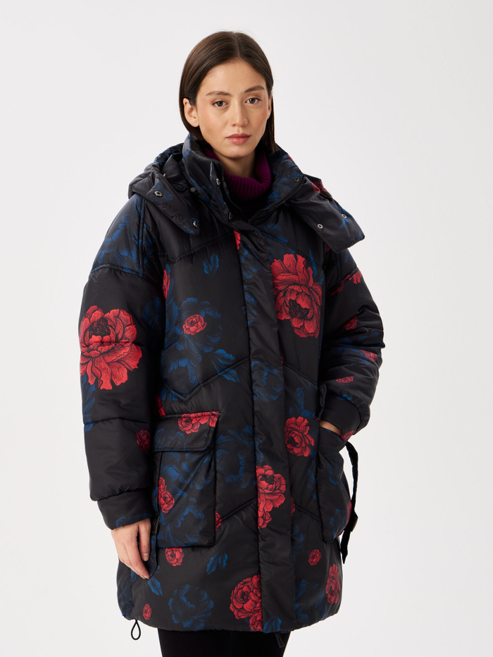 Куртка женская зимняя "PIVOINES DE NUIT"