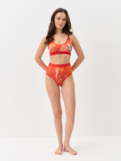 Трусы женские granny "PARROTS"