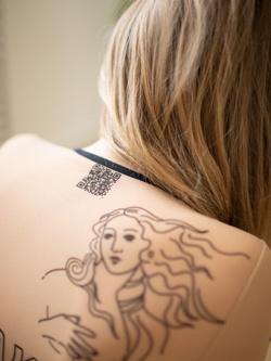 Боди женское с длинным рукавом "TATTOO"