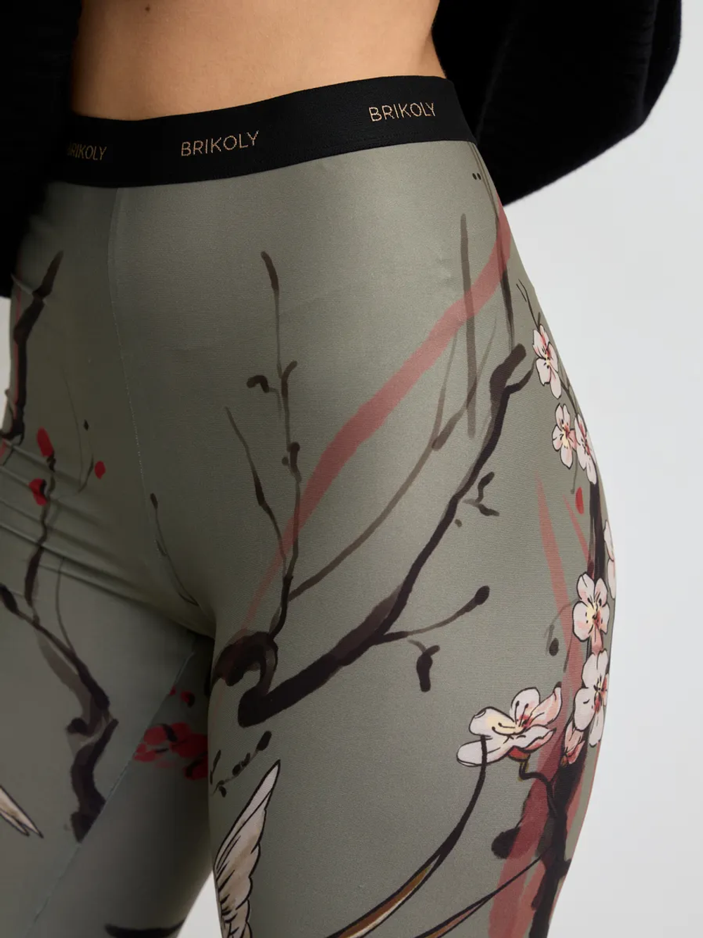 Леггинсы женские с тату "MOON"