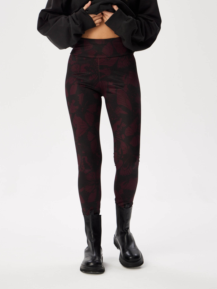 Леггинсы женские зимние с начесом "BUTTERFLY"