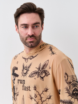 Лонгслив мужской для загара "BIKER"