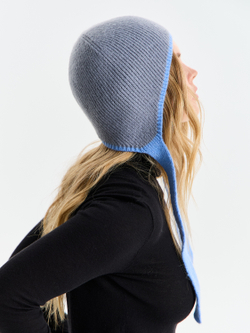 Шапка-чепчик женский "GRAY"