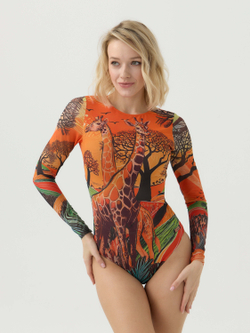 Купальник для загара с длинным рукавом "GIRAFFEE"