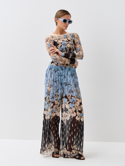 Брюки-палаццо женские пляжные "IRIS"