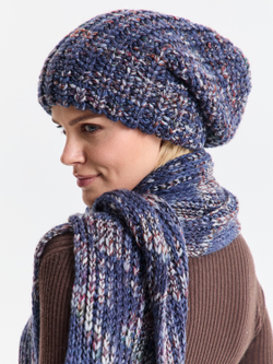 Шапка женская "LAVENDER OVERSIZE"