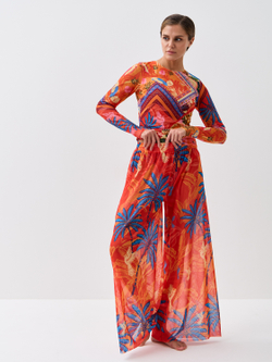 Брюки-палаццо женские пляжные "SHAWL"