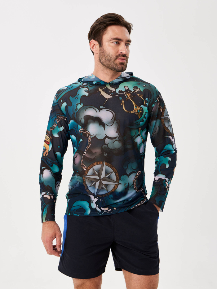 Лонгслив мужской для загара "OCTOPUS"