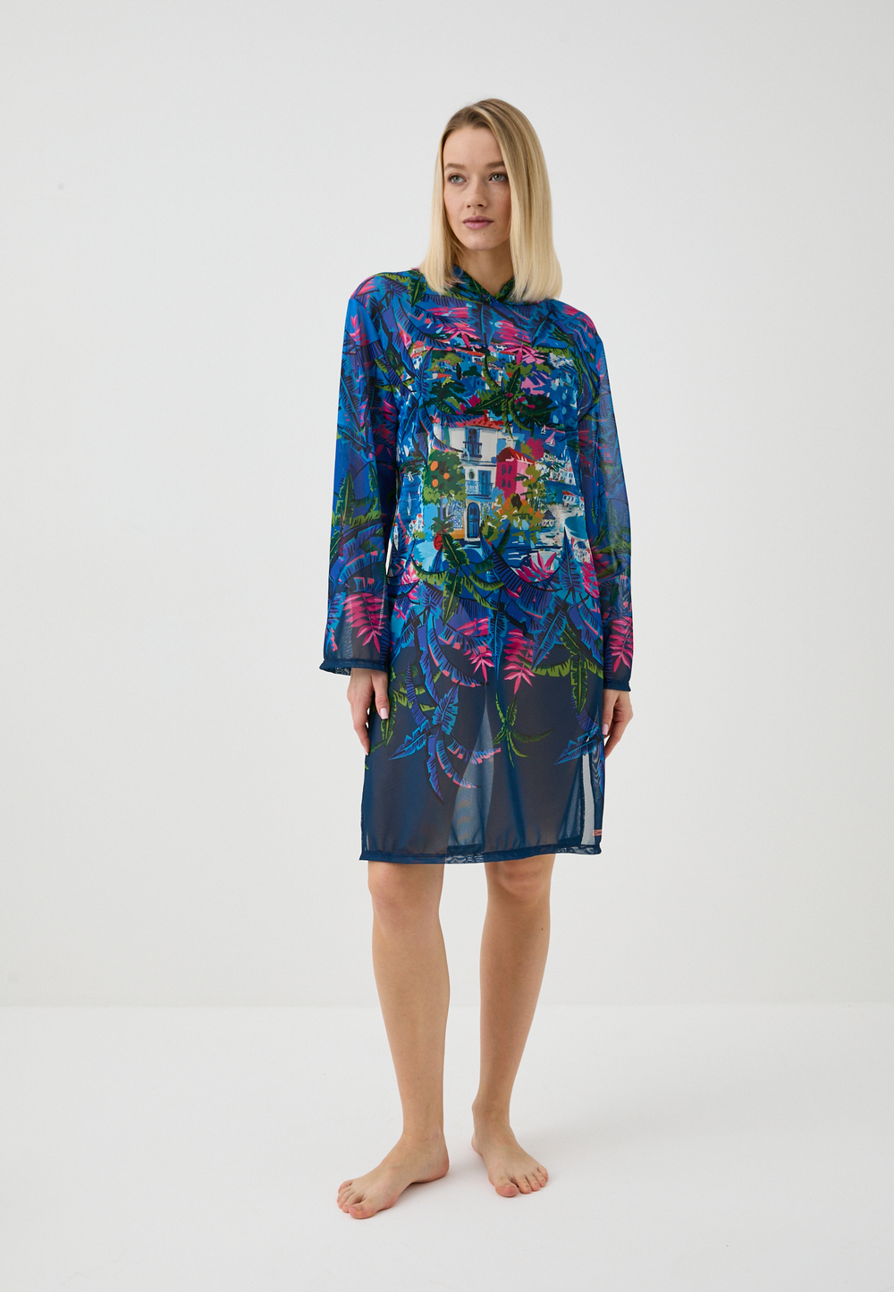 Туника женская короткая из сетки "CYPRUS"