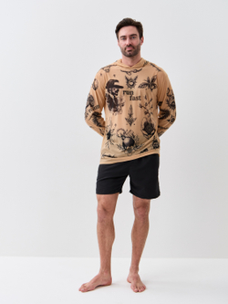 Лонгслив мужской для загара "BIKER"