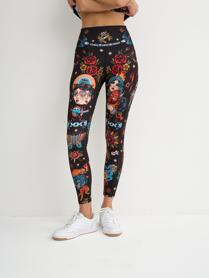 Леггинсы женские с карманами "OLDSCHOOL"