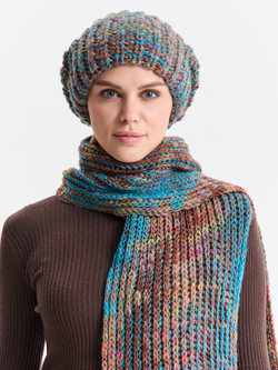 Шапка женская "AZURE OVERSIZE"