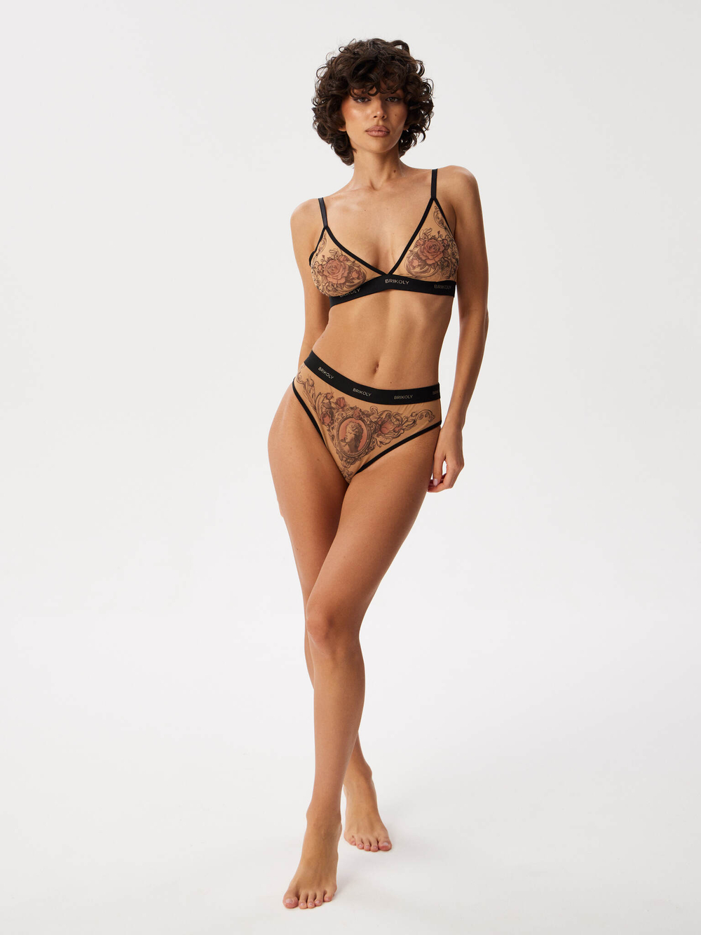 Трусы женские классические "ROSE"