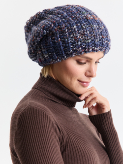 Шапка женская "LAVENDER OVERSIZE"