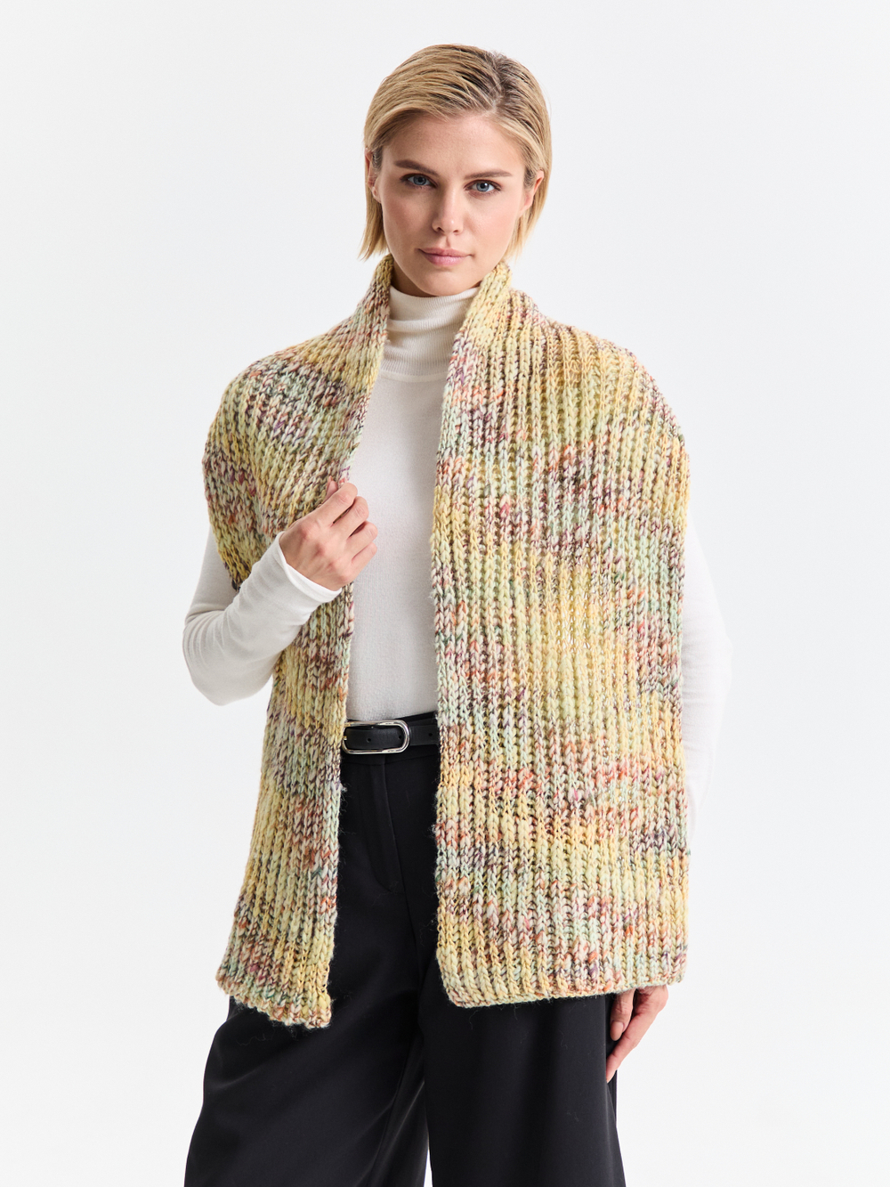 Шарф женский "YELLOW OVERSIZE"