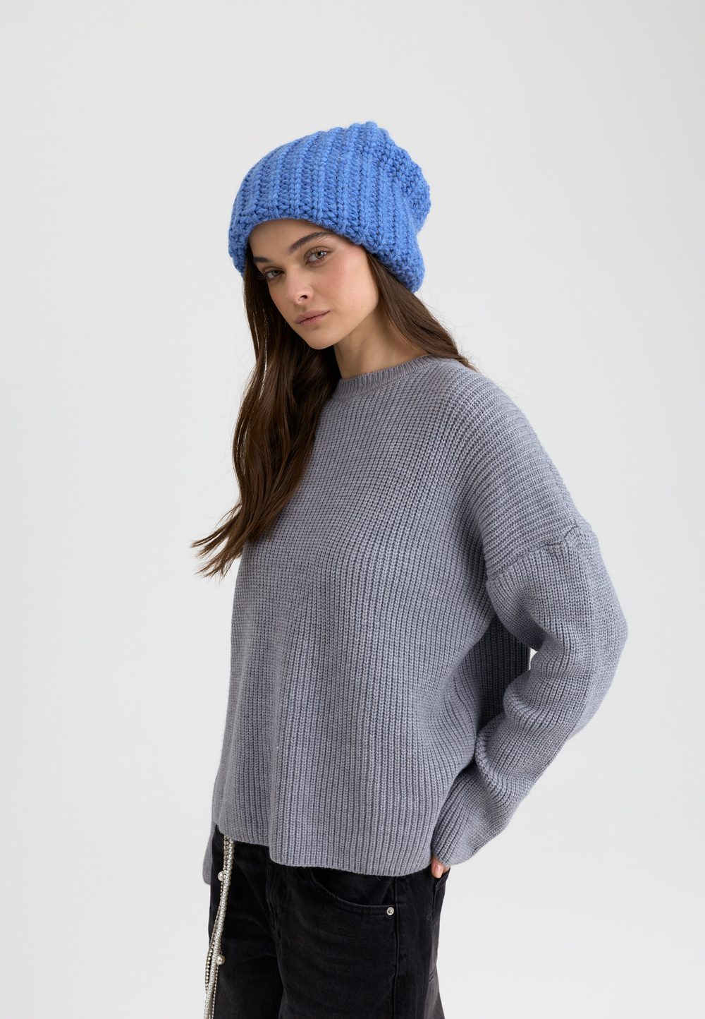 Шапка женская "OCEAN OVERSIZE"