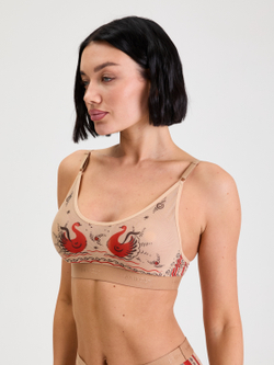 Топ женский из сетки "MEZ"