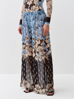 Брюки-палаццо женские пляжные "IRIS"