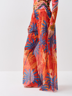 Брюки-палаццо женские пляжные "SHAWL"