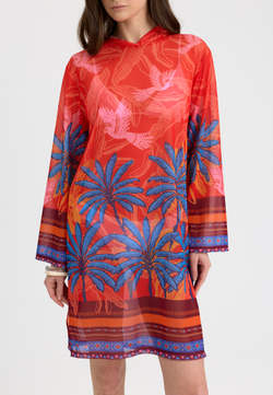 Туника женская короткая из сетки "SHAWL"