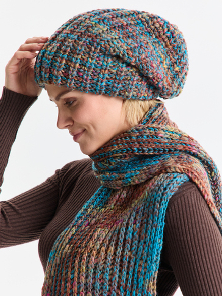 Шапка женская "AZURE OVERSIZE"