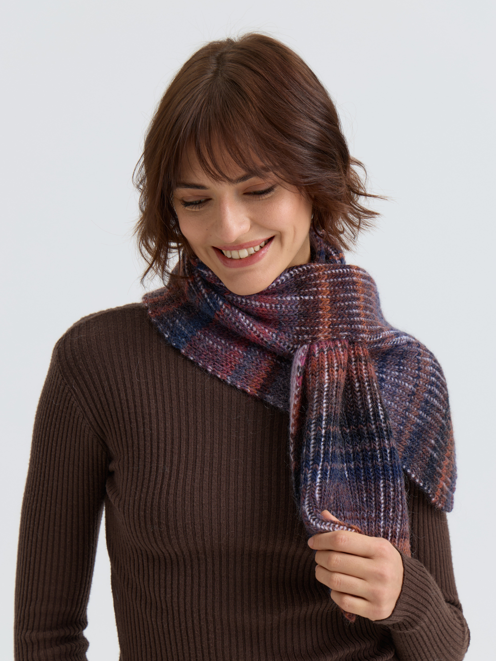 Шарф женский "BORDO LISSE"