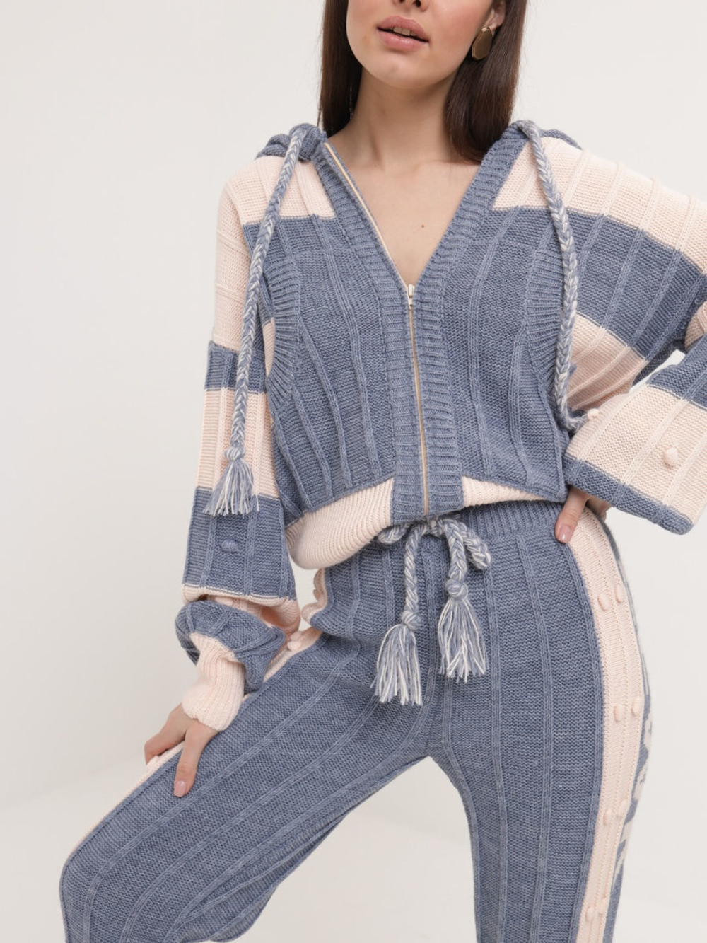 Костюм женский вязаный "BOHO"