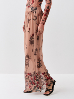 Брюки-палаццо женские пляжные "MEDIEVAL"