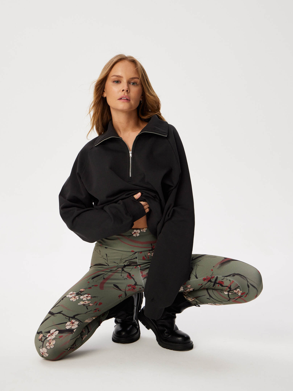 Леггинсы женские зимние с начесом "MOON"