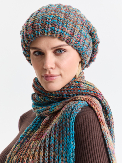 Шапка женская "AZURE OVERSIZE"