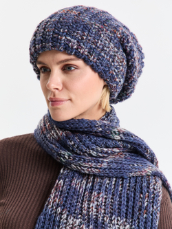 Шапка женская "LAVENDER OVERSIZE"