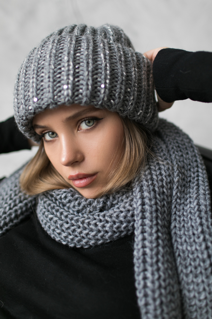 Шарф женский "GRAY"