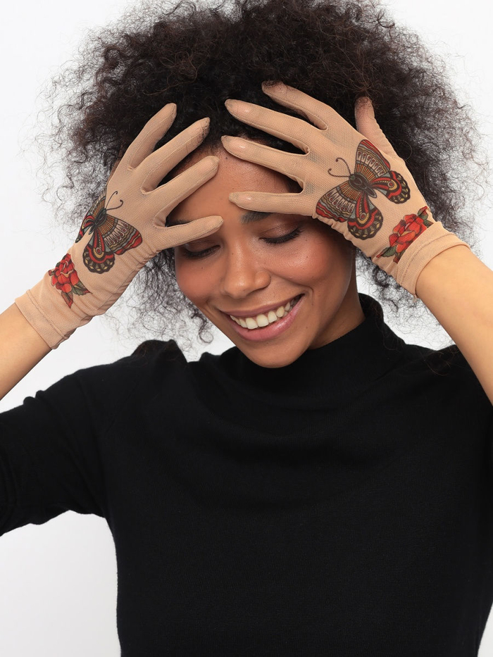 Перчатки женские "Butterfly"