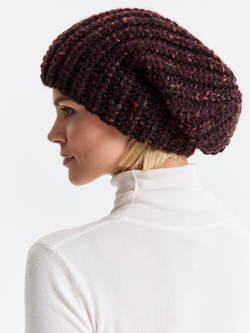 Шапка женская "BORDO OVERSIZE"