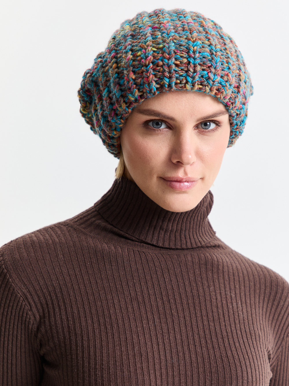 Шапка женская "AZURE OVERSIZE"