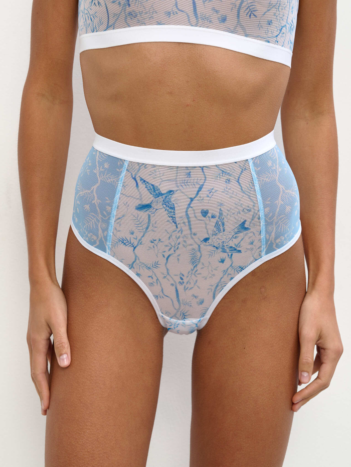 Трусы женские granny "BIRDS"