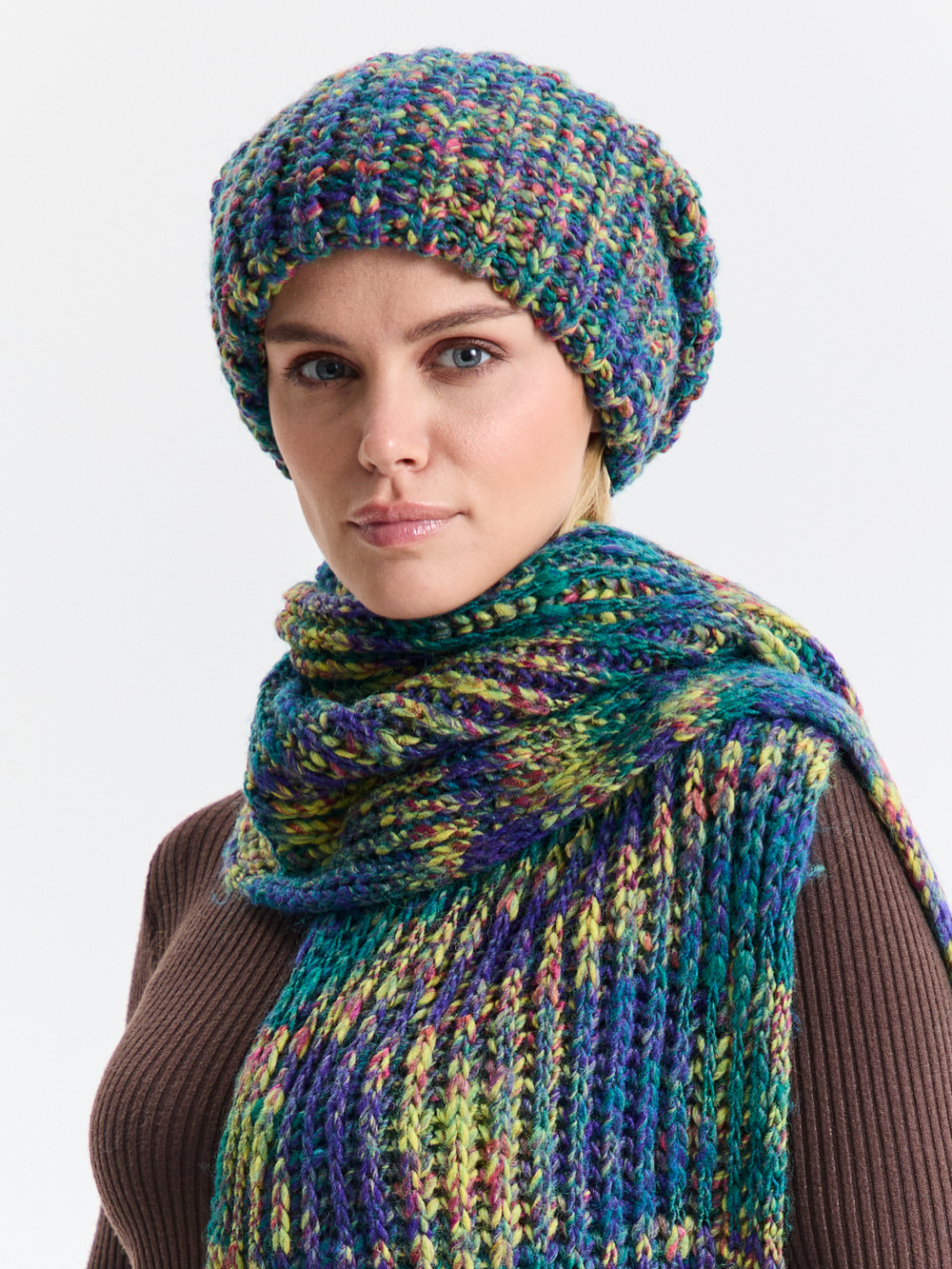 Шарф женский "FOREST OVERSIZE"