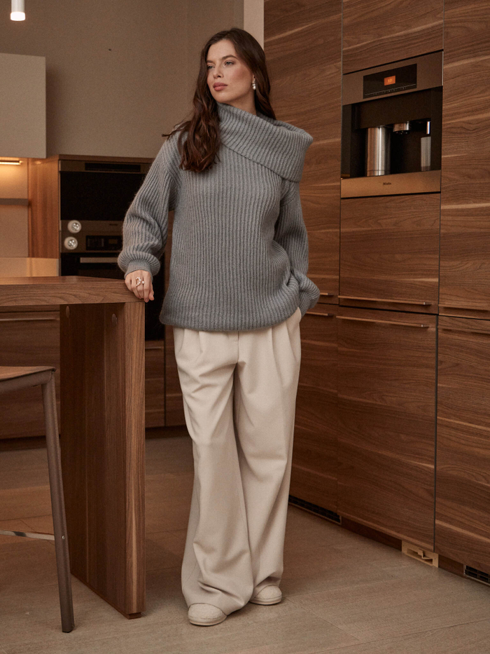 Свитер женский "GRAY"