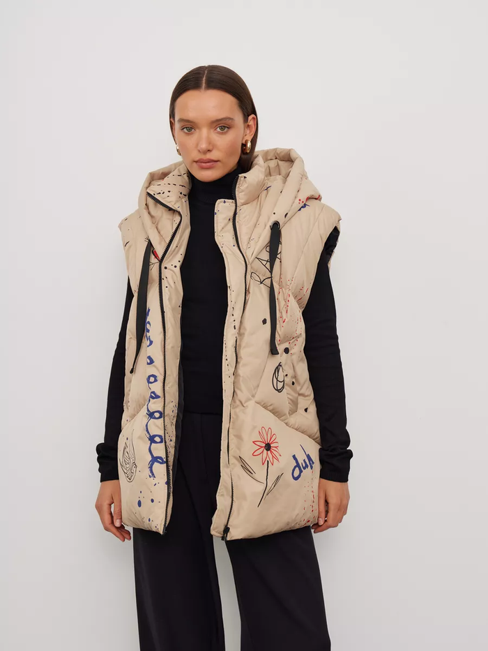 Жилетка женская утепленная "Girl"