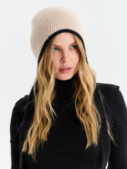 Шапка-чепчик женский "CREAM"