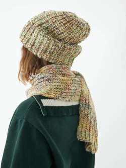 Шапка женская "YELLOW OVERSIZE"