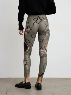 Леггинсы женские с тату "MOON"