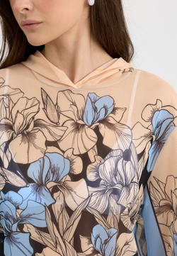 Туника женская короткая из сетки "IRIS"