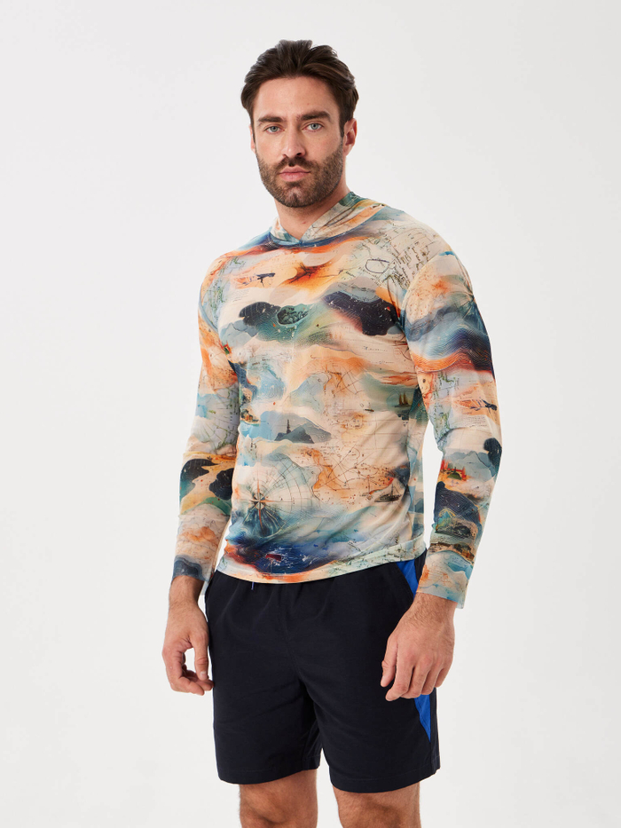 Лонгслив мужской для загара "MAP"