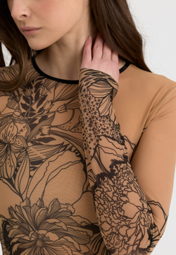 Боди женское с длинным рукавом "ASTRA"